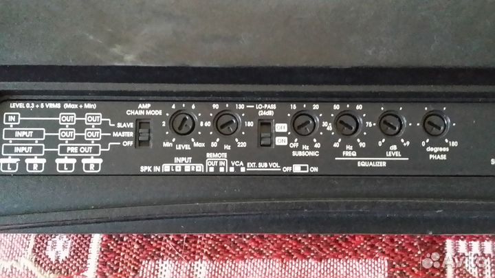 Моноблок Audison SR 1Dk 600 Вт 4 Ом
