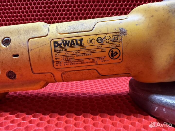 Шлифмашина угловая dewalt DWE8410