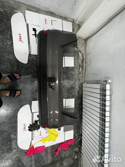 Задний бампер Focus 3 хэтч рестайлинг с штат парк