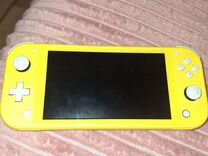 Nintendo switch lite чипованная с играми