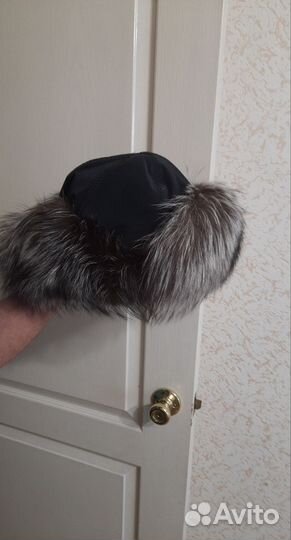 Шапка ушанка женская натуральный мех