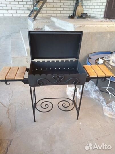 Гриль Мaнгaл с крышкой 4 мм от производиtеля