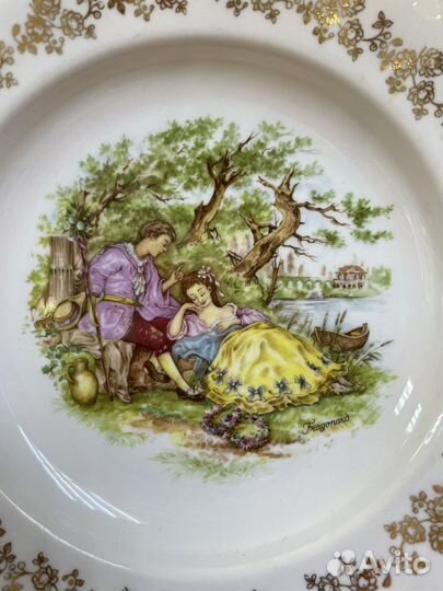 Настенная тарелка. Франция