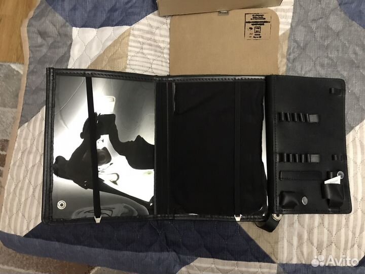 Сумка полевая офицерская черного цвета