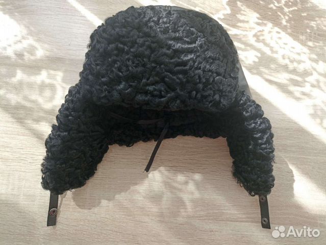 Шапка ушанка каракуль Унисекс