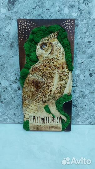 Резное панно