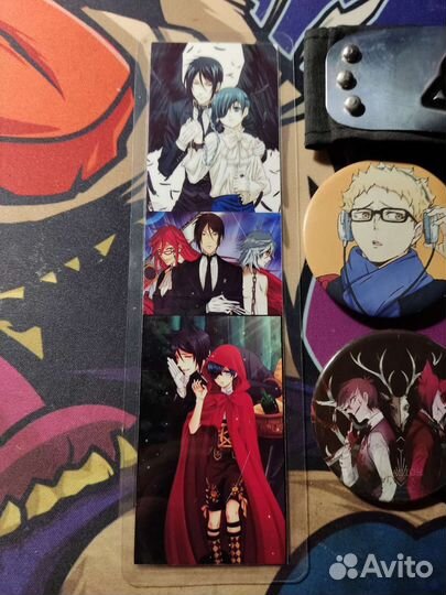 Значки, закладка, Повязка Наруто