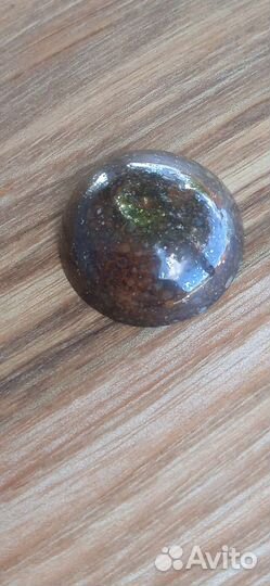 Кабошон из метеорита L3 редкий