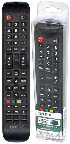 Универсальный пульт ClickPdu RM-L1325 для dexp/DNS