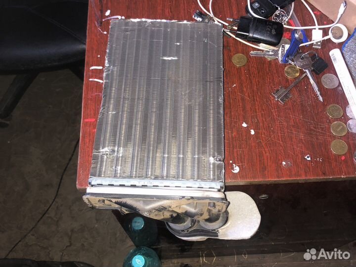 Октавия тур радиатор отопителя