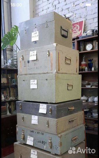 Ящики, пеналы, аптечки СССР и другие