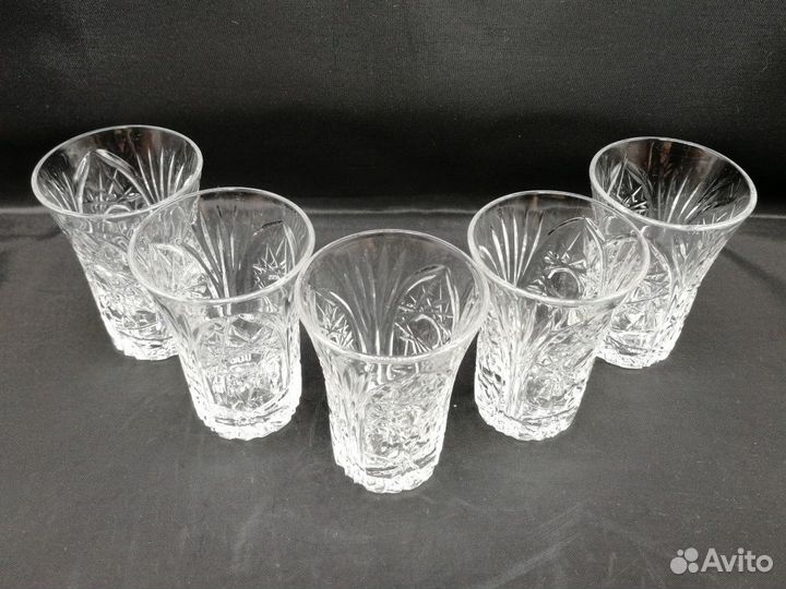 Хрустальные стопки хрусталь набор 5 шт. / 100 мл