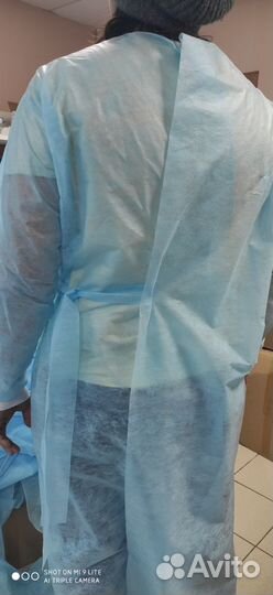 Халат хирургический для врача одноразовый
