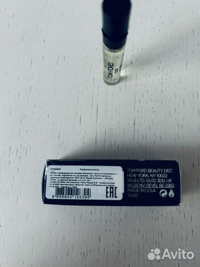 Пробник парфюмерной воды Tom Ford 2 ml