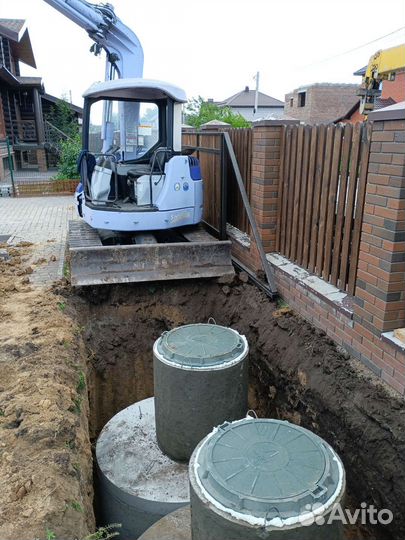 Выгребные ямы Канализация под ключ