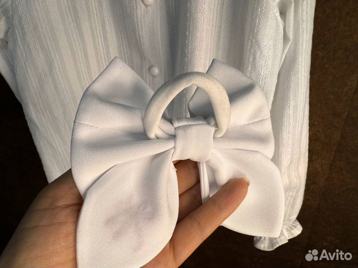 Банты для волос школьные. Вышивка под ваш запрос