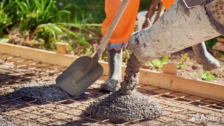 Бетон М100, М150, М200, М250, М300, М350, М400