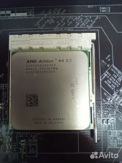 Материнская плата с процессором