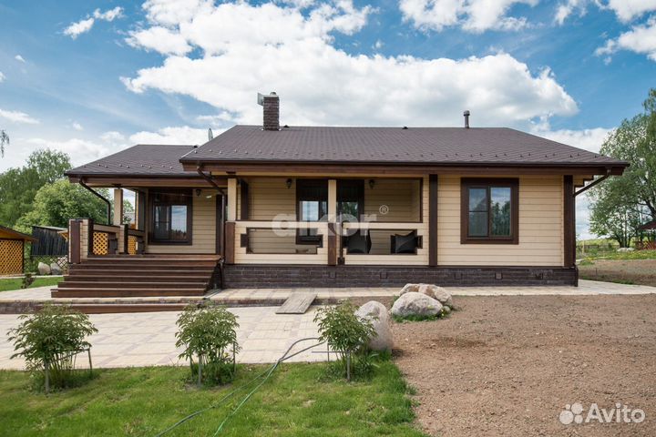 Одноэтажные дома из бруса