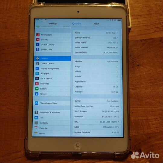 iPad mini 2 16gb Cell