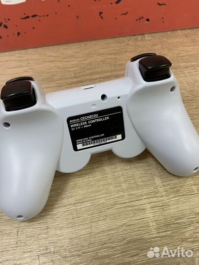 Джойстик DualShock PS3 черный/белый