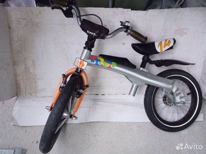 Беговел-велосипед rennrad 14