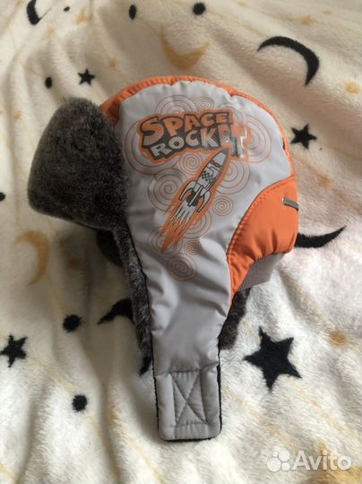 Шапка зимняя детская 52 размер