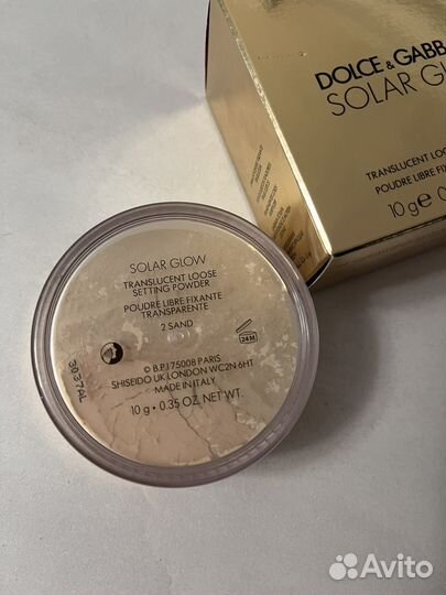 Пудра рассыпчатая dolce&gabbana