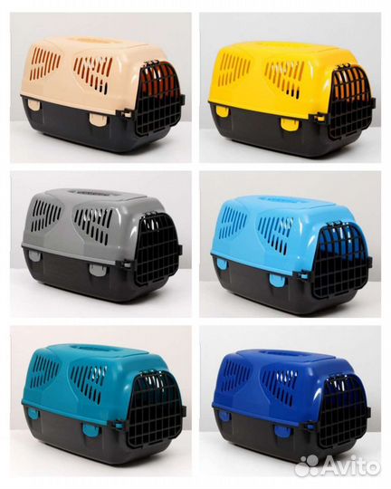 Переноски пластиковые 50см для животных