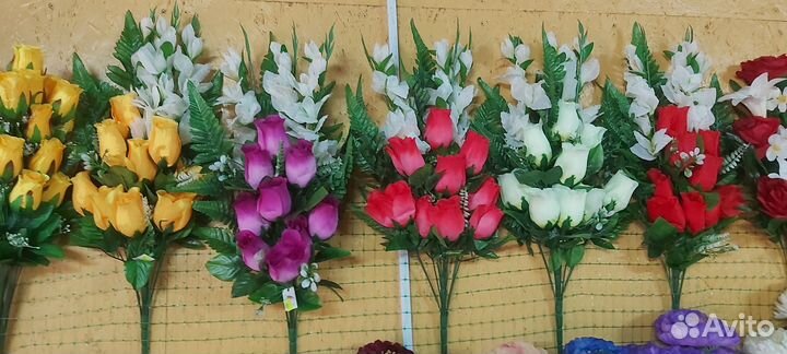 Букет цветов искусственные