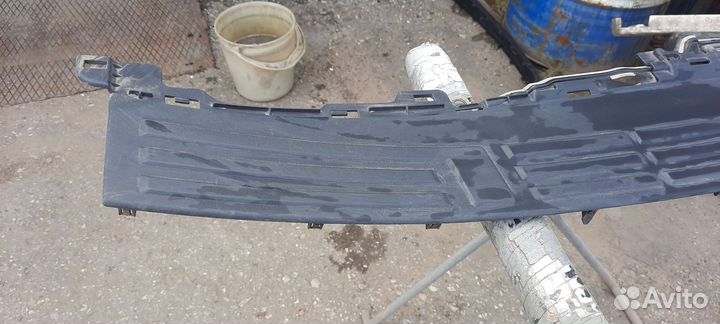 Накладка бампера зад. Toyota LC Prado 150/2011