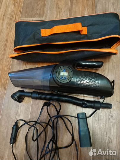 Пылесос автомобильный с компрессором