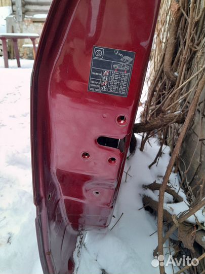 Дверь на renault logan 1 передняя б/у