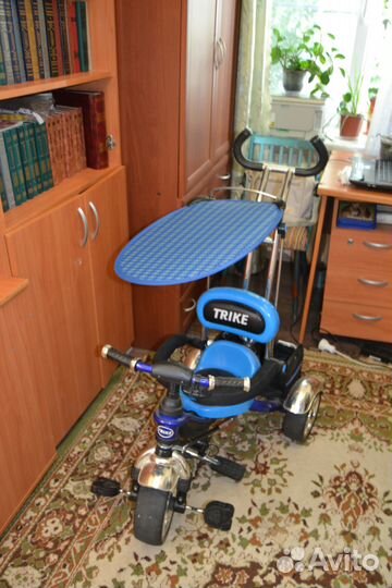 Велосипед трехколесный с крышей