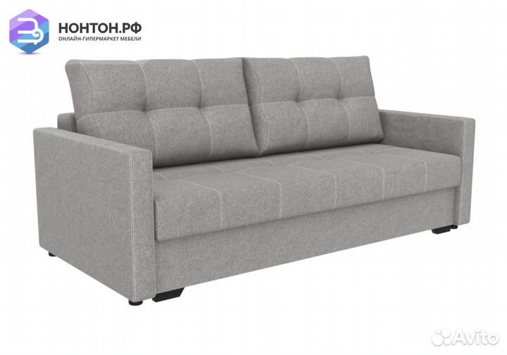 Диван тик-так Гранд светло-серый