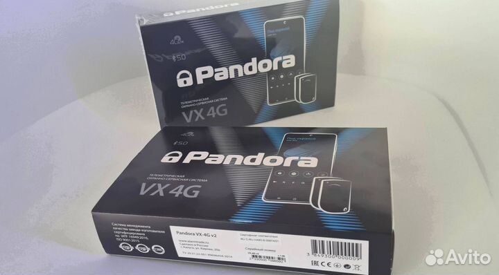 Сигнализация Pandora VX 4G