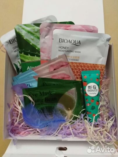 Бьюти бокс, подарочный набор, маски