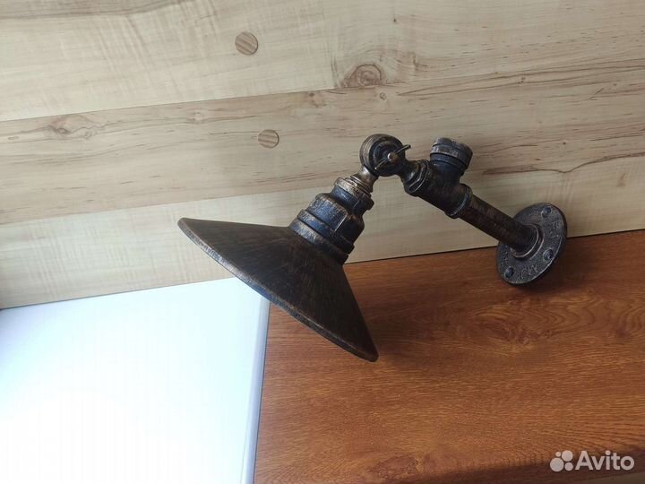 Светильник настенный в стиле steampunk, loft