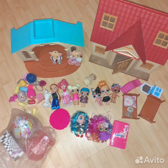 Sylvanian Families Дом Марии, автобус, куклы Лол