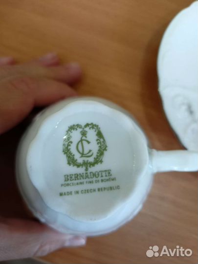 Чайная пара фарфор