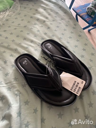 Шлепки женские 37 размер новые