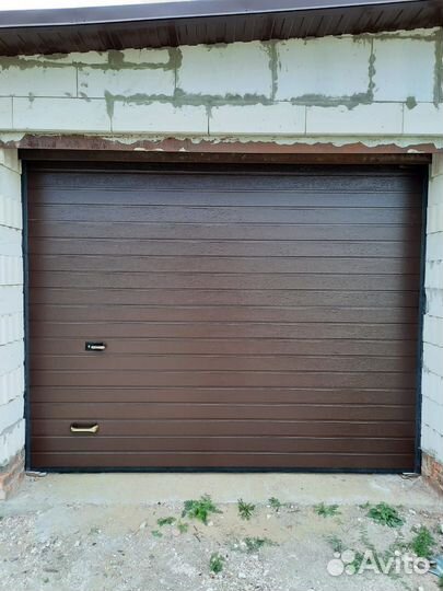 Автоматические секционные ворота мон-ж до 48 ч