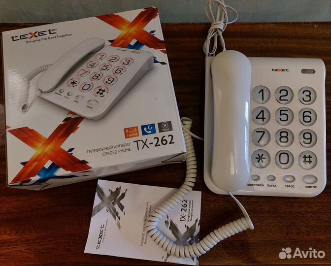 Стационарный телефон Texet