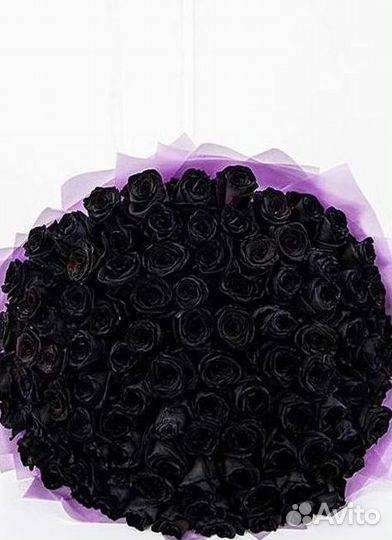 Чёрные розы. Цветы Букеты с доставкой