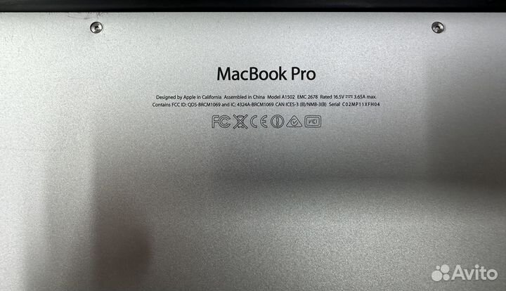 Macbook pro 13 retina late 2013