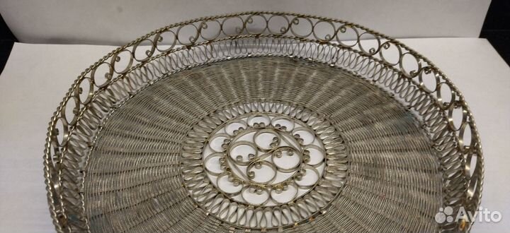 Фруктовница,сухарница, скань СССР