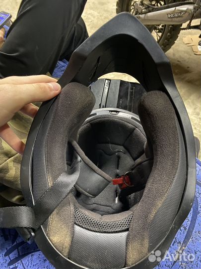 Шлем кроссовый бу