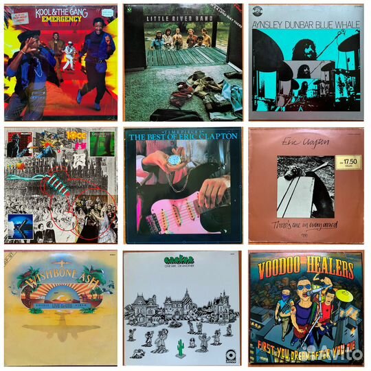 Виниловые пластинки LP 2