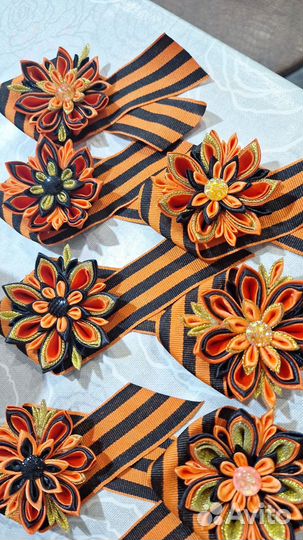 Георгиевская лента брошь