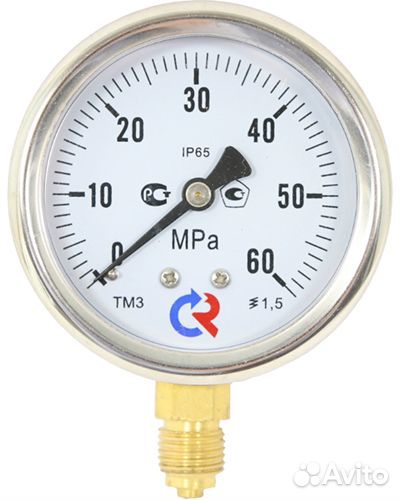 Манометр радиальный Росма тм-320Р.00 (0-6мпа) G1/4